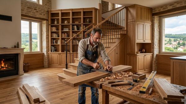 Pourquoi investir dans un menuisier à Agnin peut transformer votre intérieur